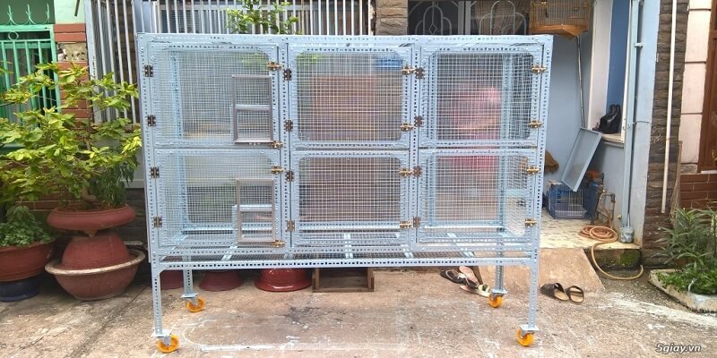 Chuồng nuôi gà bằng lưới B40